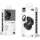 Caja T15 Negro Audífonos T15